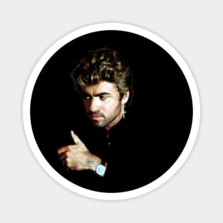 George Michael 1980s Magnet